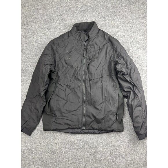 Condor Jacket Mens Large Black Tactical Softshell Fleece Lined Full Zip Ripstop - Picture 1 of 9